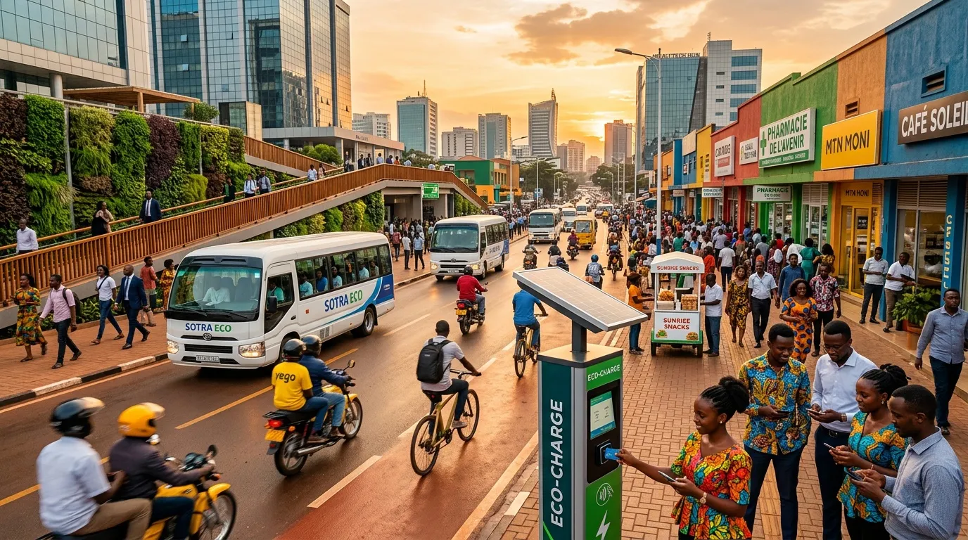 Mobilité urbaine Afrique : innovation à Abidjan et Kigali