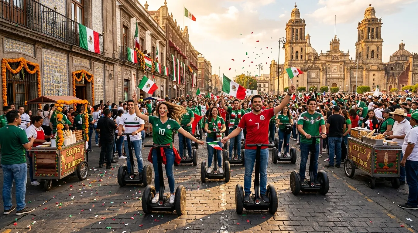 Coupe du monde 2026 : trajets gratuits Segway au Mexique