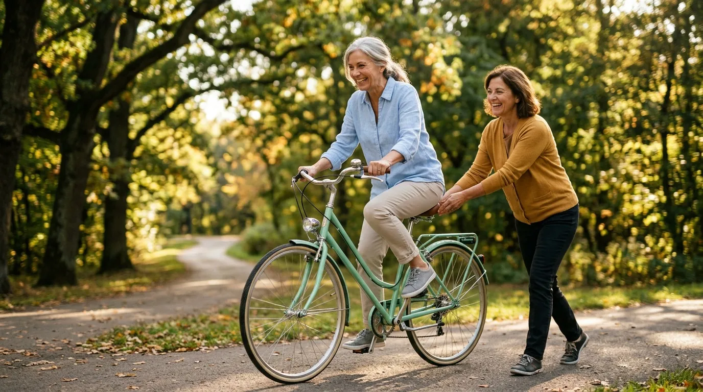 Apprendre le vélo à 60 ans : guide complet