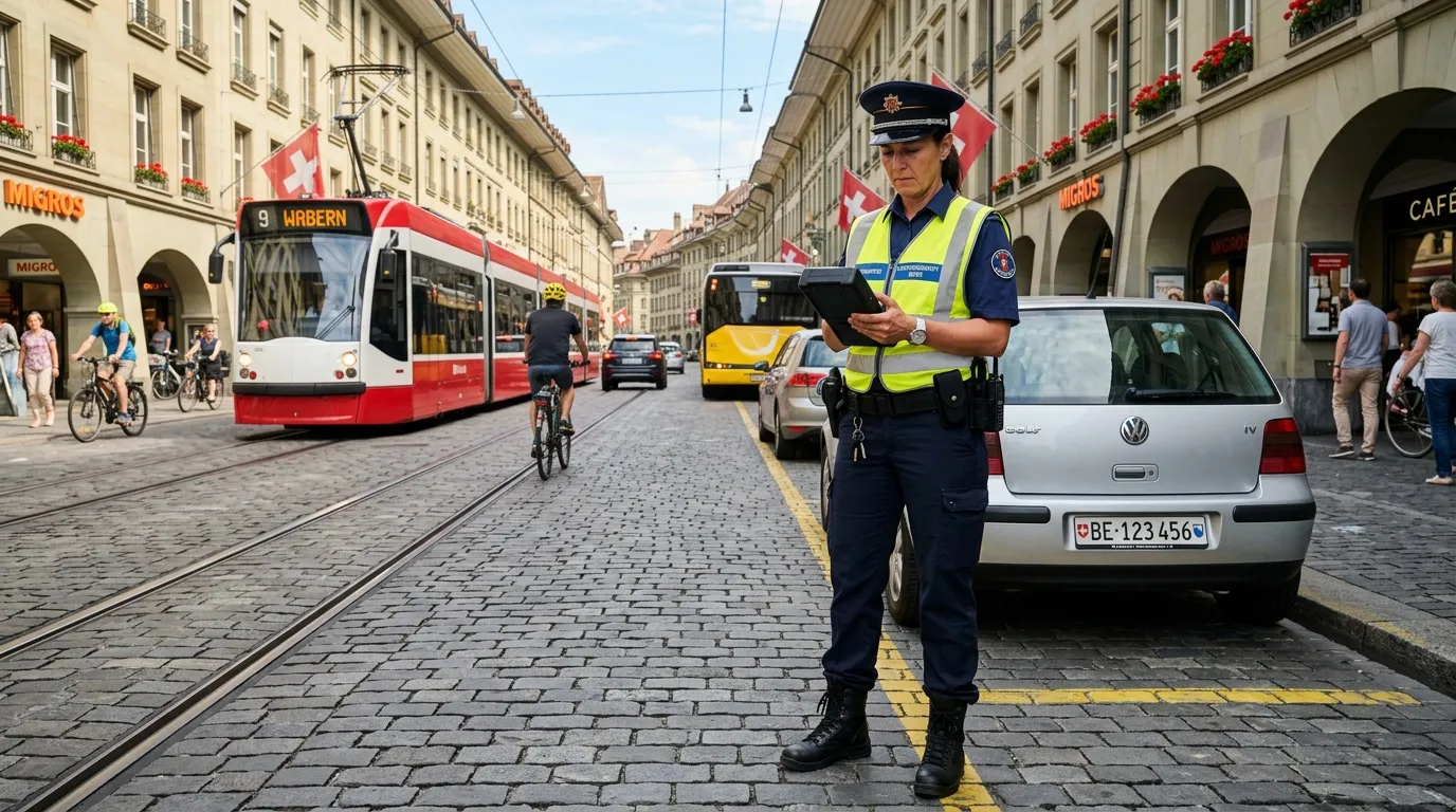 Mobilité urbaine Berne : 650 amendes en juin