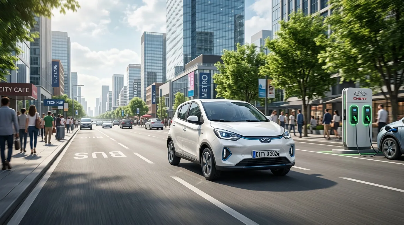 Chery Q : 4 avantages du véhicule électrique urbain