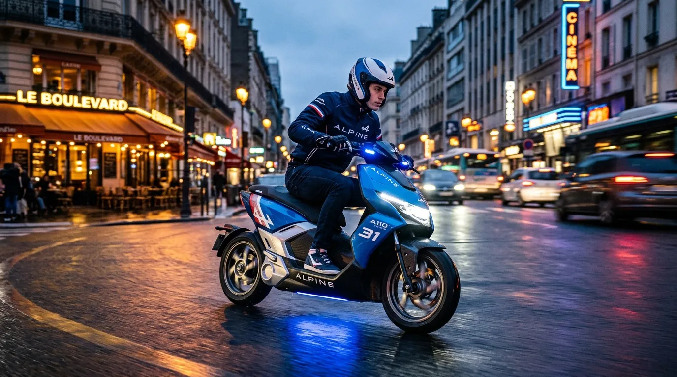 Alpine trottinettes électriques : mobilité urbaine sportive
