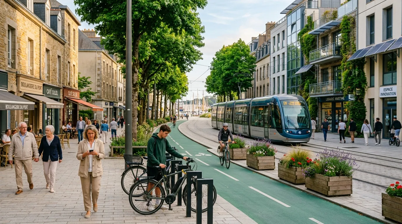 Mobilité urbaine durable : Saint-Brieuc en action