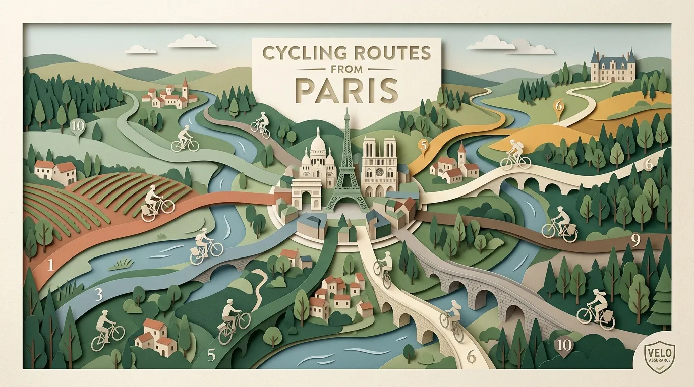 Balade vélo autour de Paris : 10 itinéraires